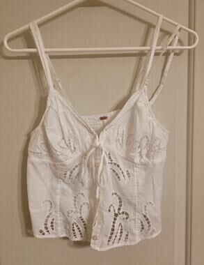 Nwt Free People FP white tank top